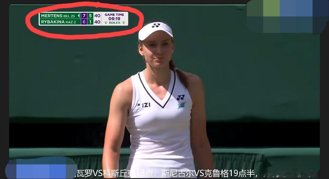莱巴金娜今天应该叫“莱巴铁娜”！她也成为温网女单目前出局最大的种子球员。
温网女