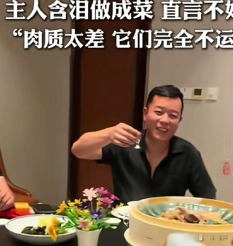这大哥的心态绝对是成大事的人，20多万的鱼死了，不仅不心疼，反而笑着当下酒菜了。