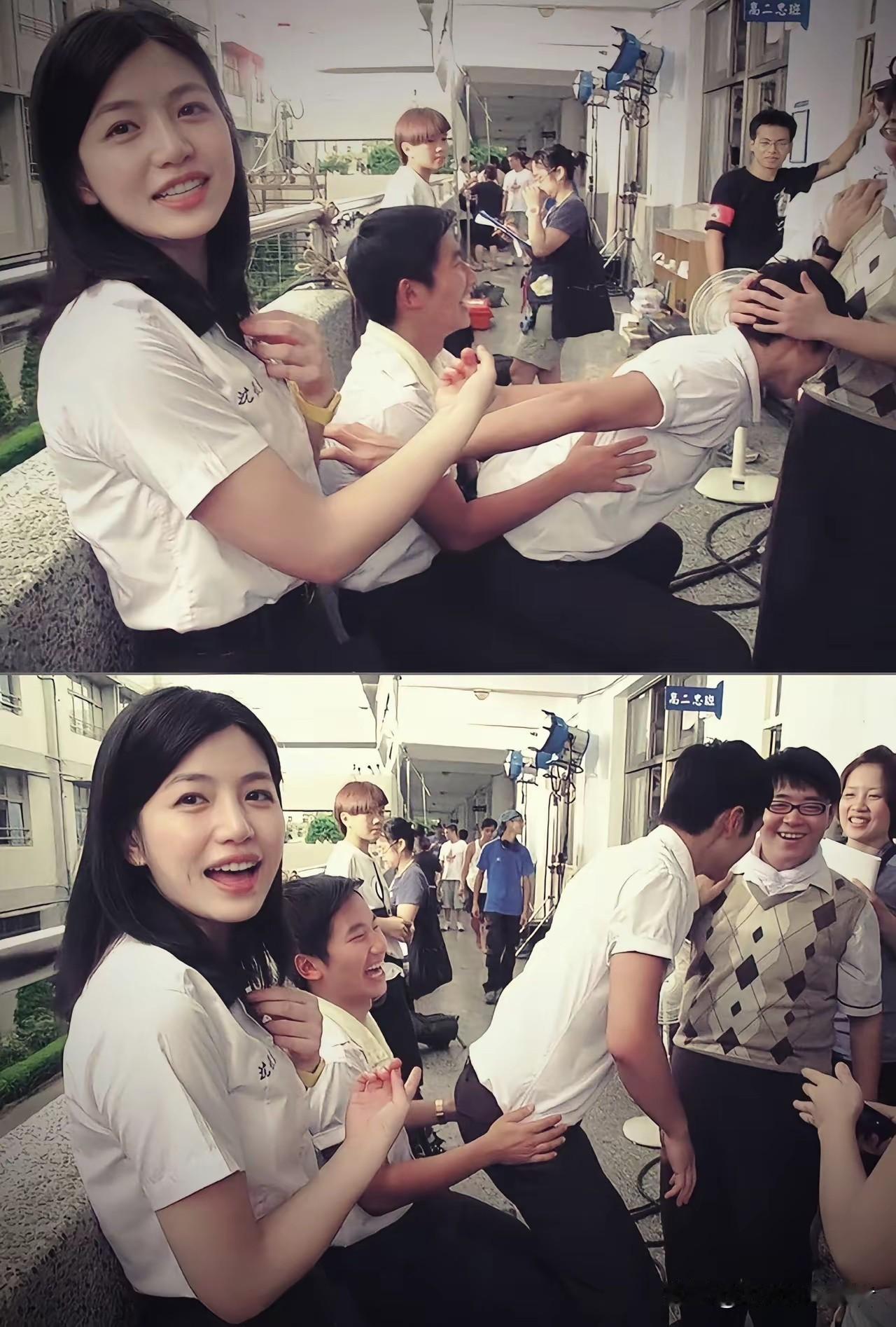 陈妍希2010年拍摄《那些年我们追过的女孩》时候真的圆润润的好像女学生，如今15