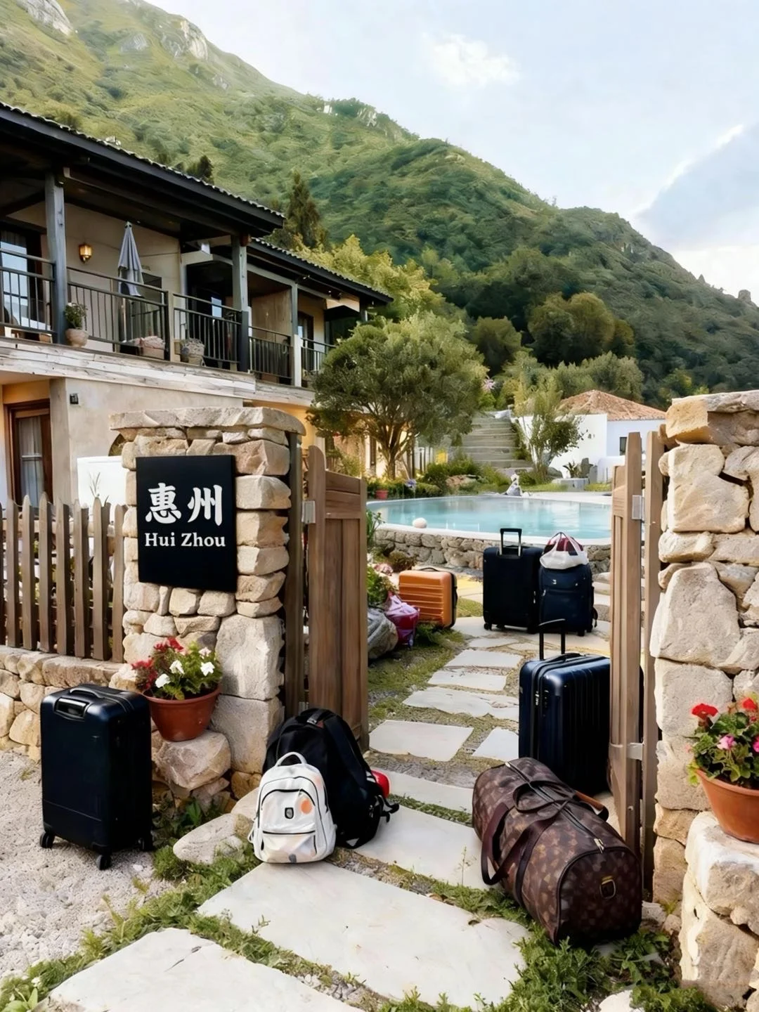 惠州南昆山📍新开业de私汤小院！1.30🈳