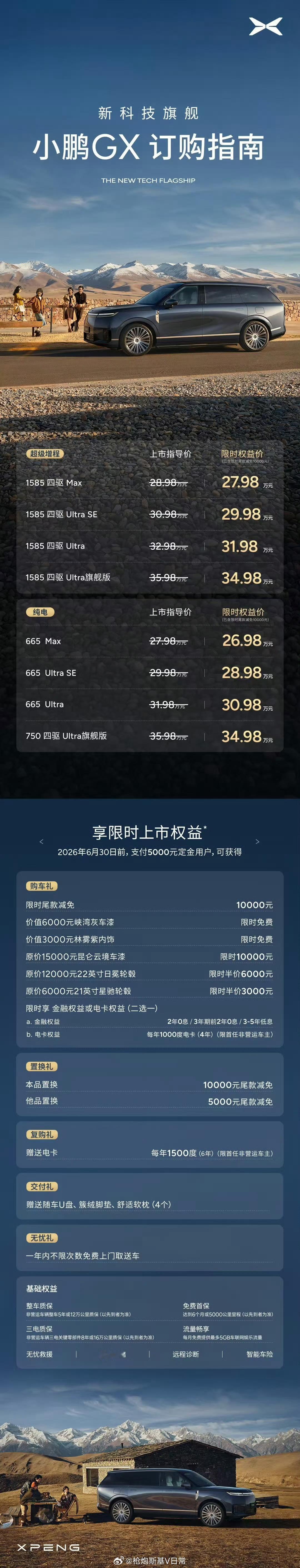小鹏GX！我的天啊，这价格有点香迷糊了朋友们！小鹏GX发布会小鹏GX全是科技