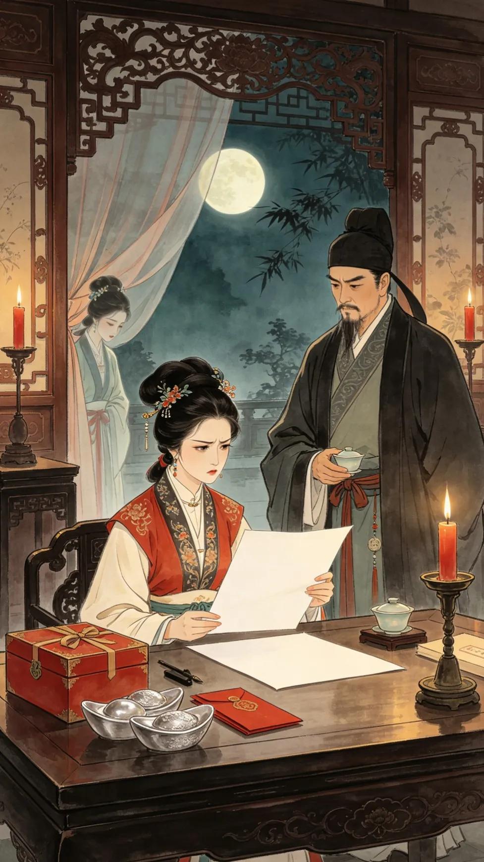 西门庆生活的年代，礼贴上可以女主人之名单独出现吗？不知道西门庆之妻吴月娘为什么要