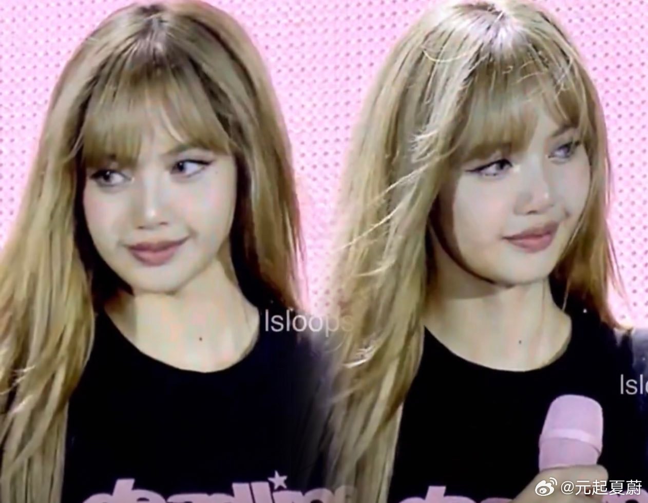Lisa演唱会饭拍，真的好清纯好魅 ​​​