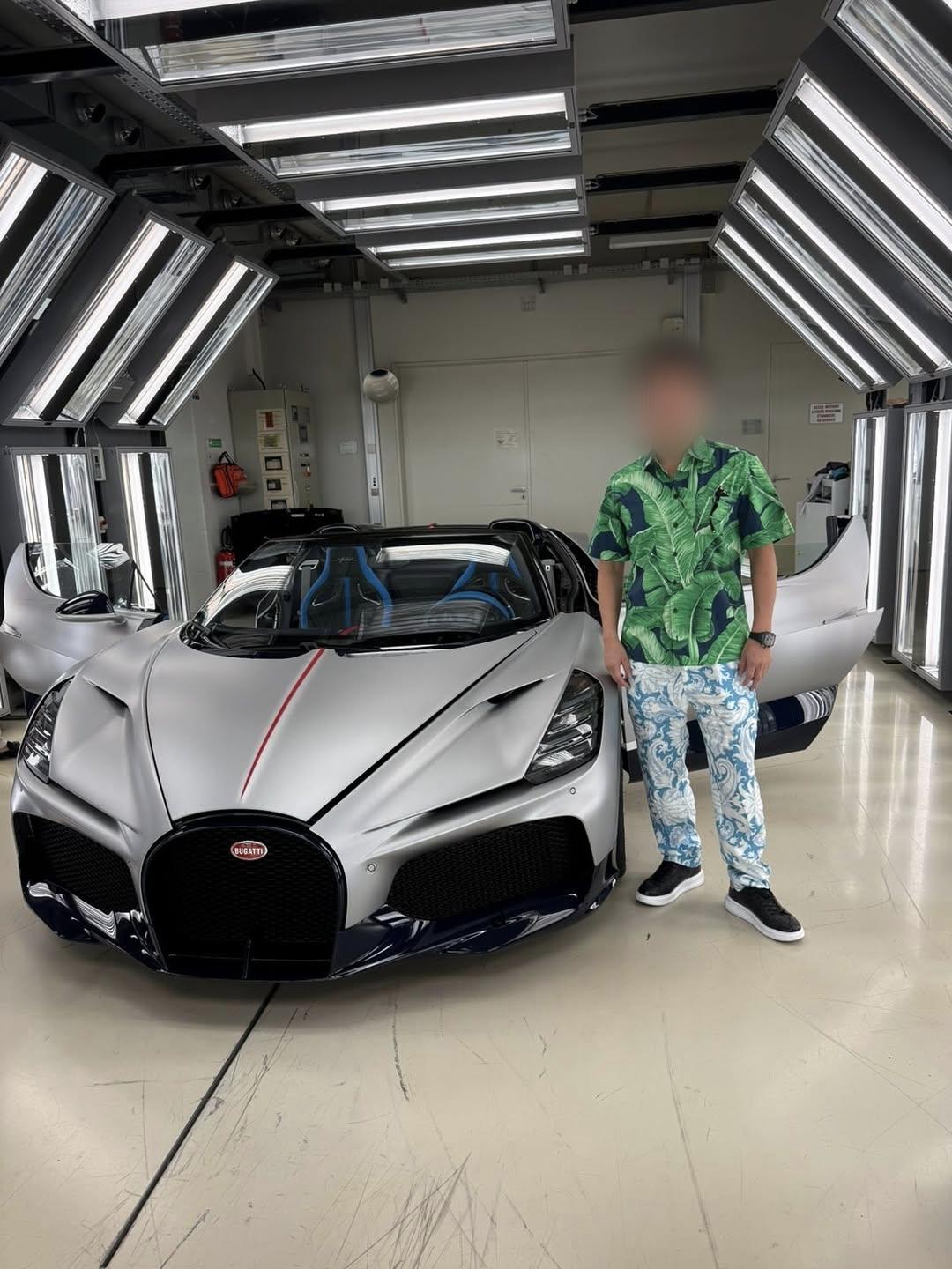 首台华人的Bugatti Mistral在工厂交付