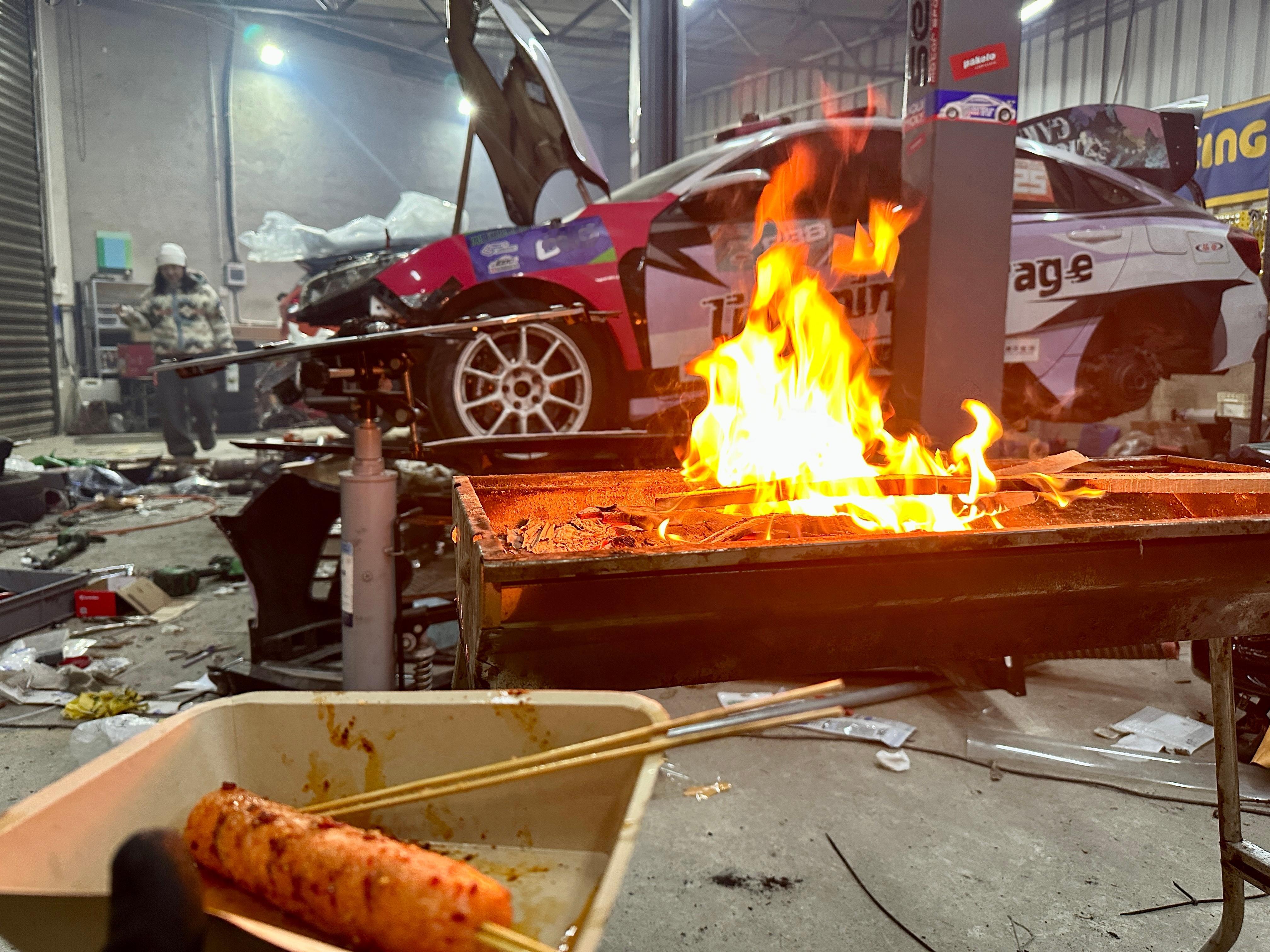 冬日烟火。思域动力➕散热部分结束。等天气好点刷程序➕试车。 宽体等试完车才做了。