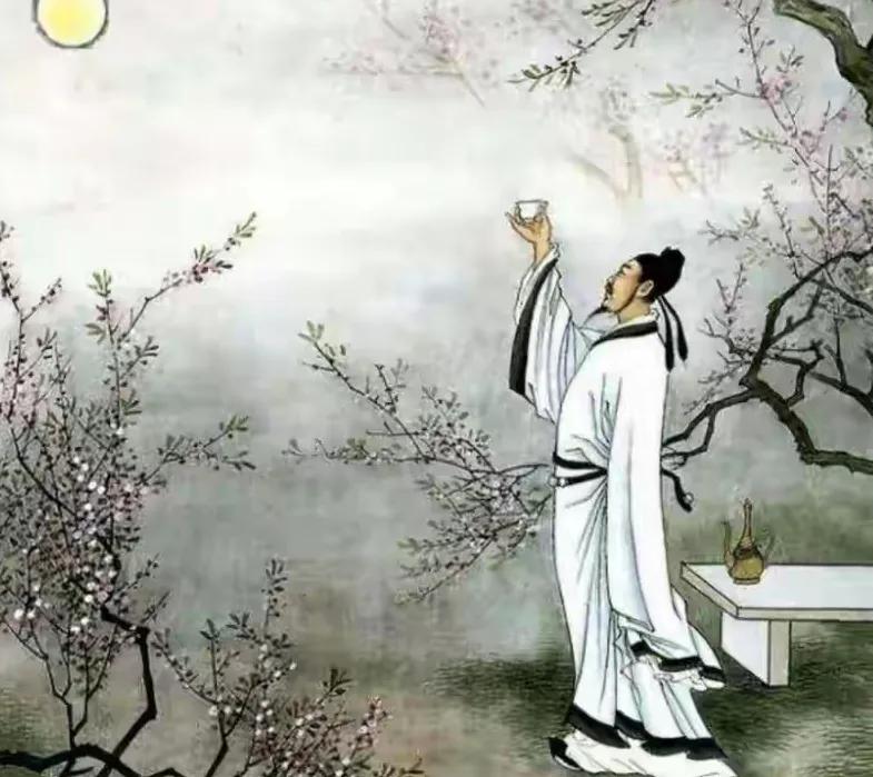 独坐敬亭山
李白
众鸟高飞尽
孤云独去闲
相看两不厌
独有敬亭山