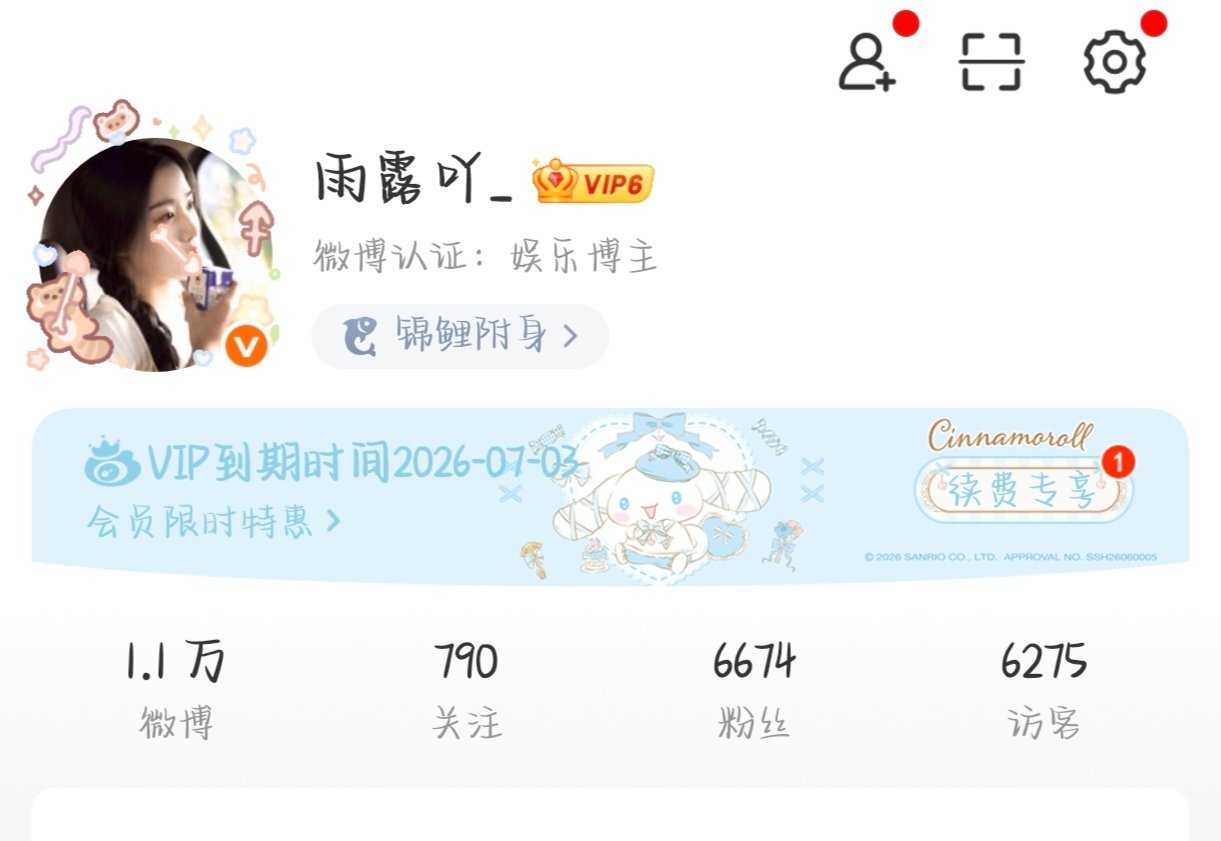 我的访客数正在追赶粉丝数中