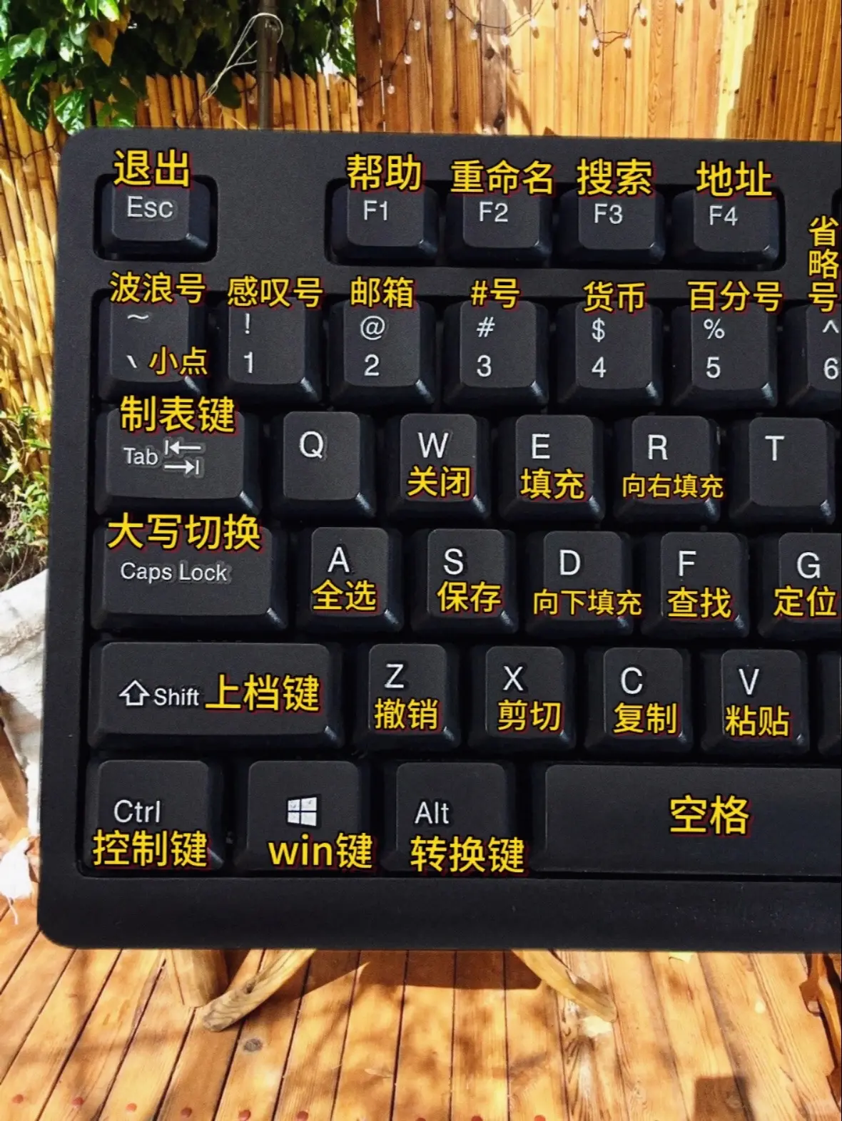 零基础学电脑从认识键盘开始。