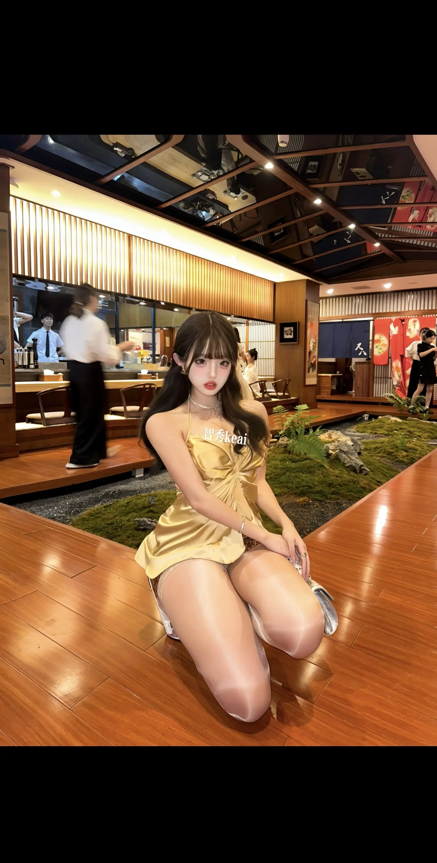 装美女好累 还好我是真爱装。