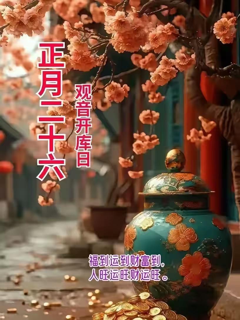 七律·正月廿六美好祝福
                            