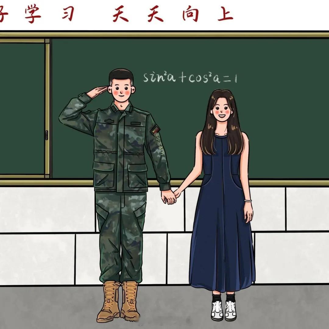 军恋[超话]  情侣头像来咯[爱慕][嘻嘻]接下来的路，还要一起走图片来源：网络