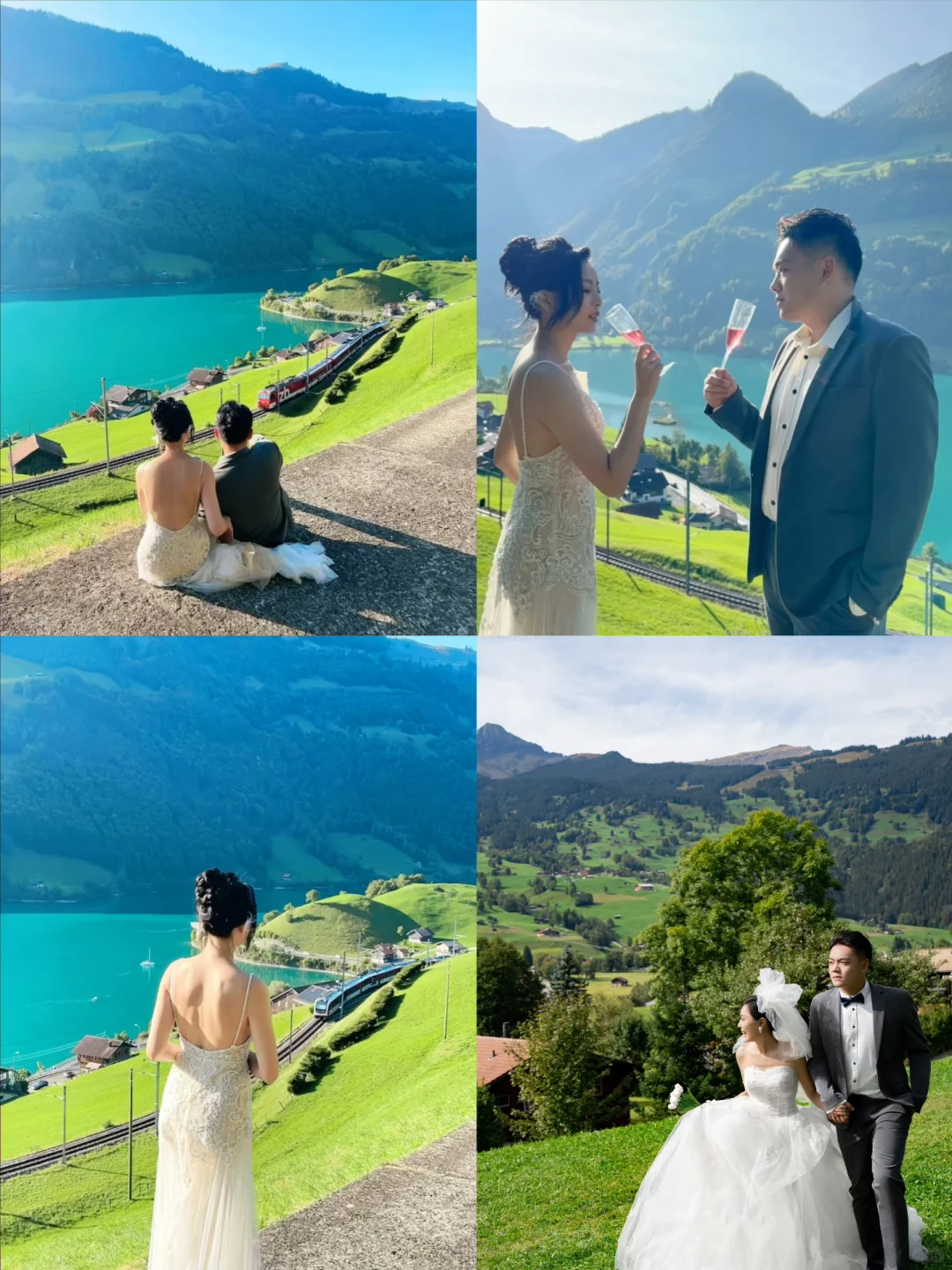 瑞士|目的地婚礼拍完啦！蹲蹲选片