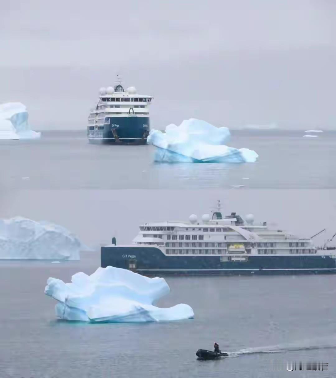 去南极旅游，期盼这一天早点到来！
南极是多少人心中的圣地，有生之年的梦想。蓝天，
