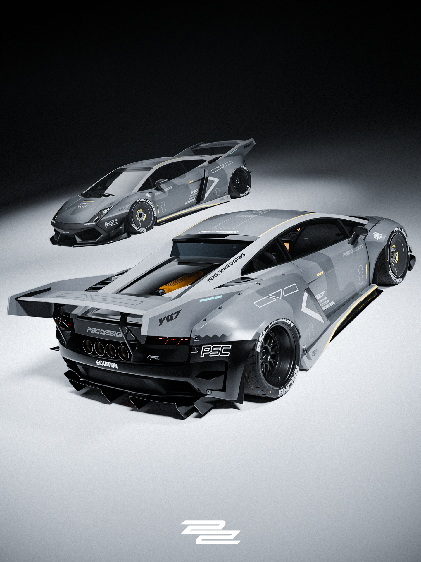 真·陆地飞行器！原创盖拉多改装设计【PSC DESIGN预告】我们将战斗机的元素