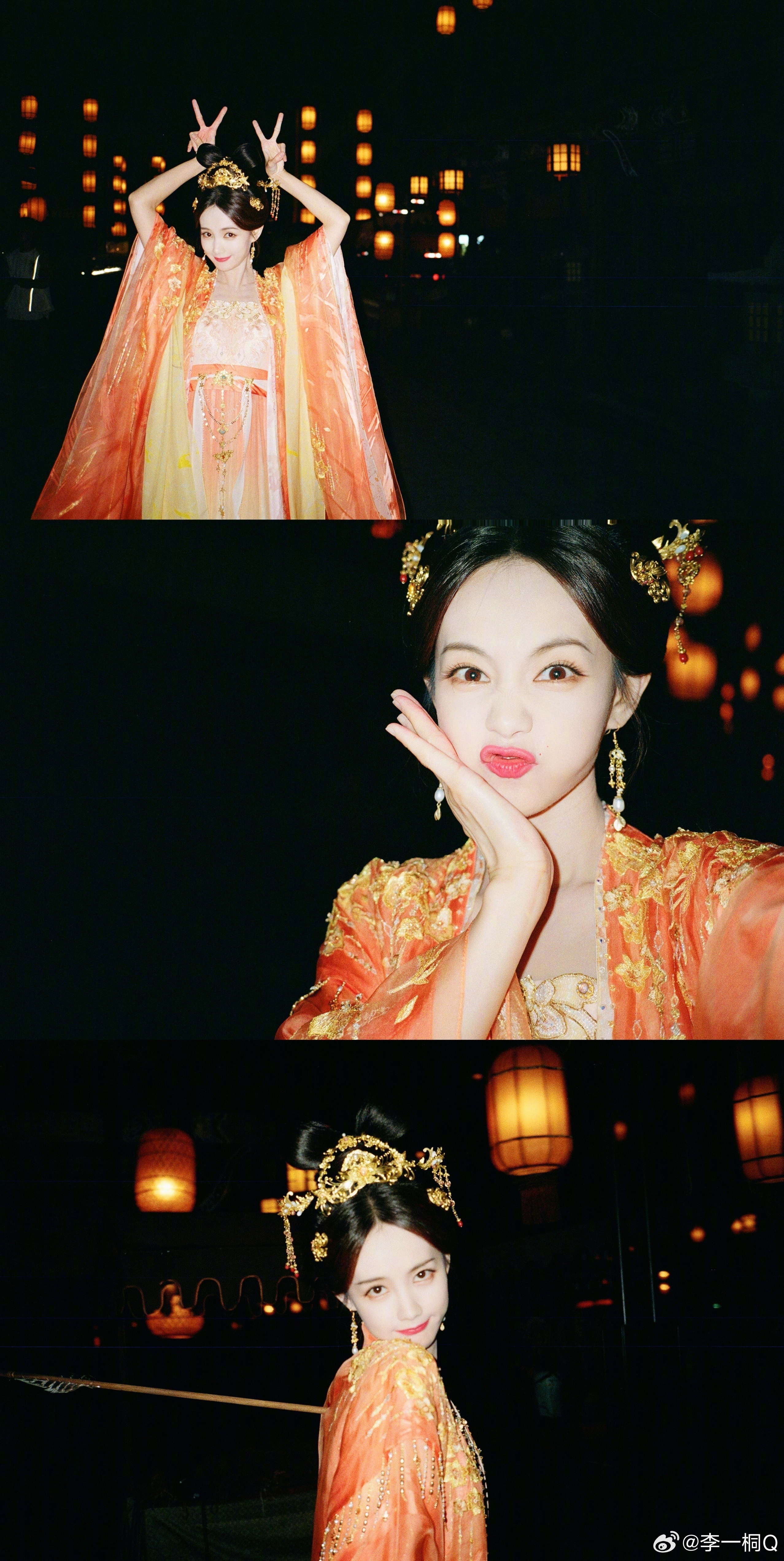 怎么感觉是没见过的造型李一桐 《书卷一梦》宋一梦中分+橙衣🍊🍊🍊 ​​​
