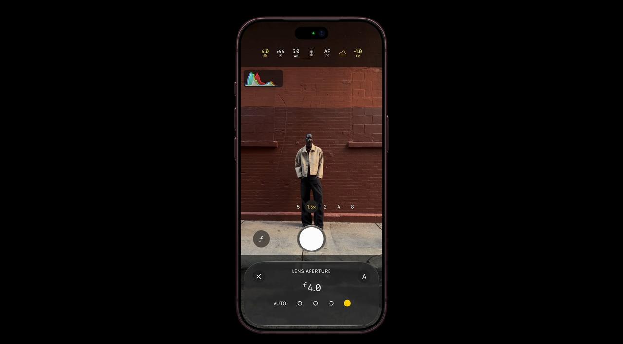 Apple 在 iPhone 18 Pro 的相机中推出了“Pro Contro