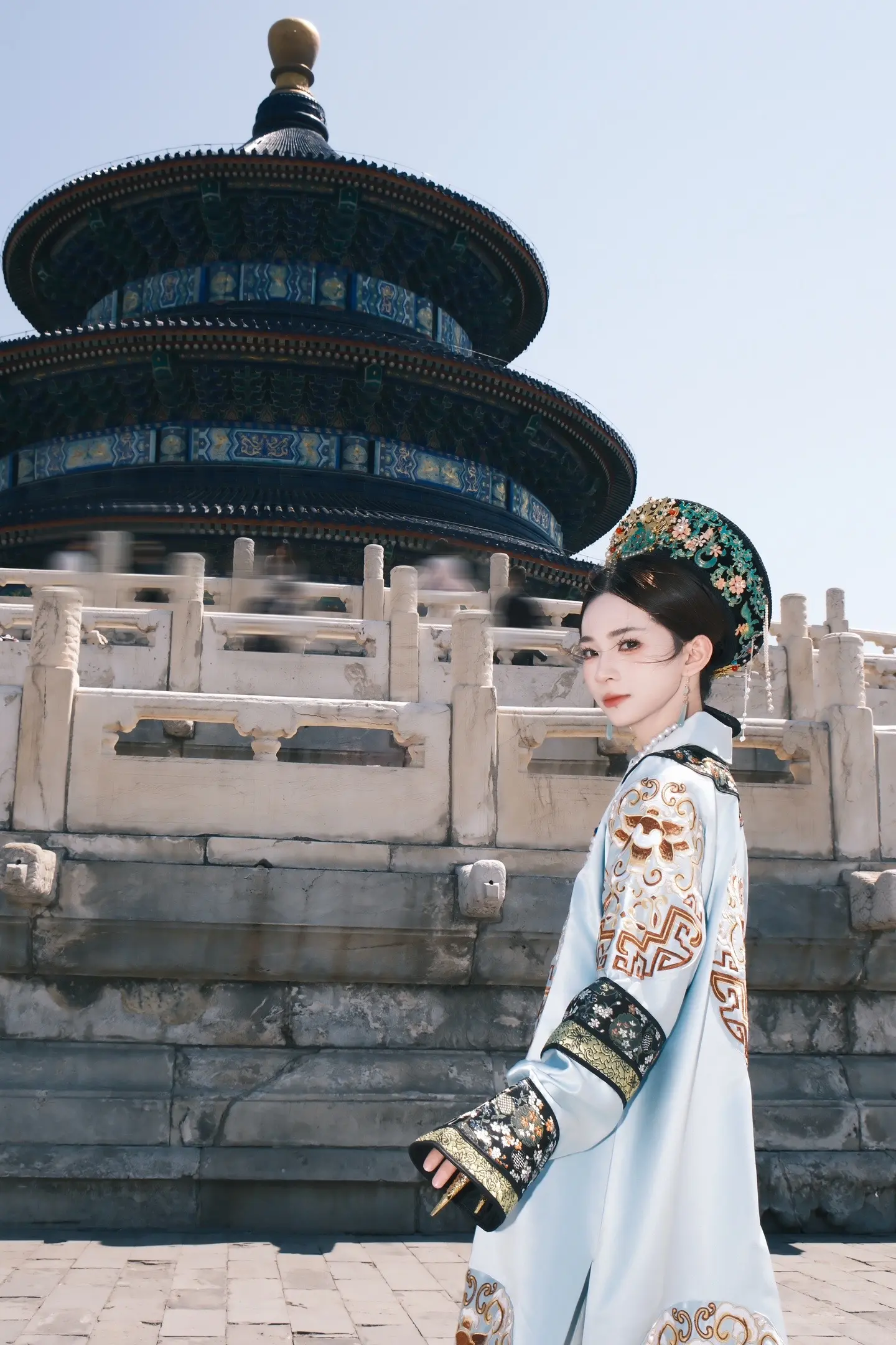 天坛拍照十五俩张居然这么出片之格格驾到！找方小鑫必须出片，粉丝福利送一...