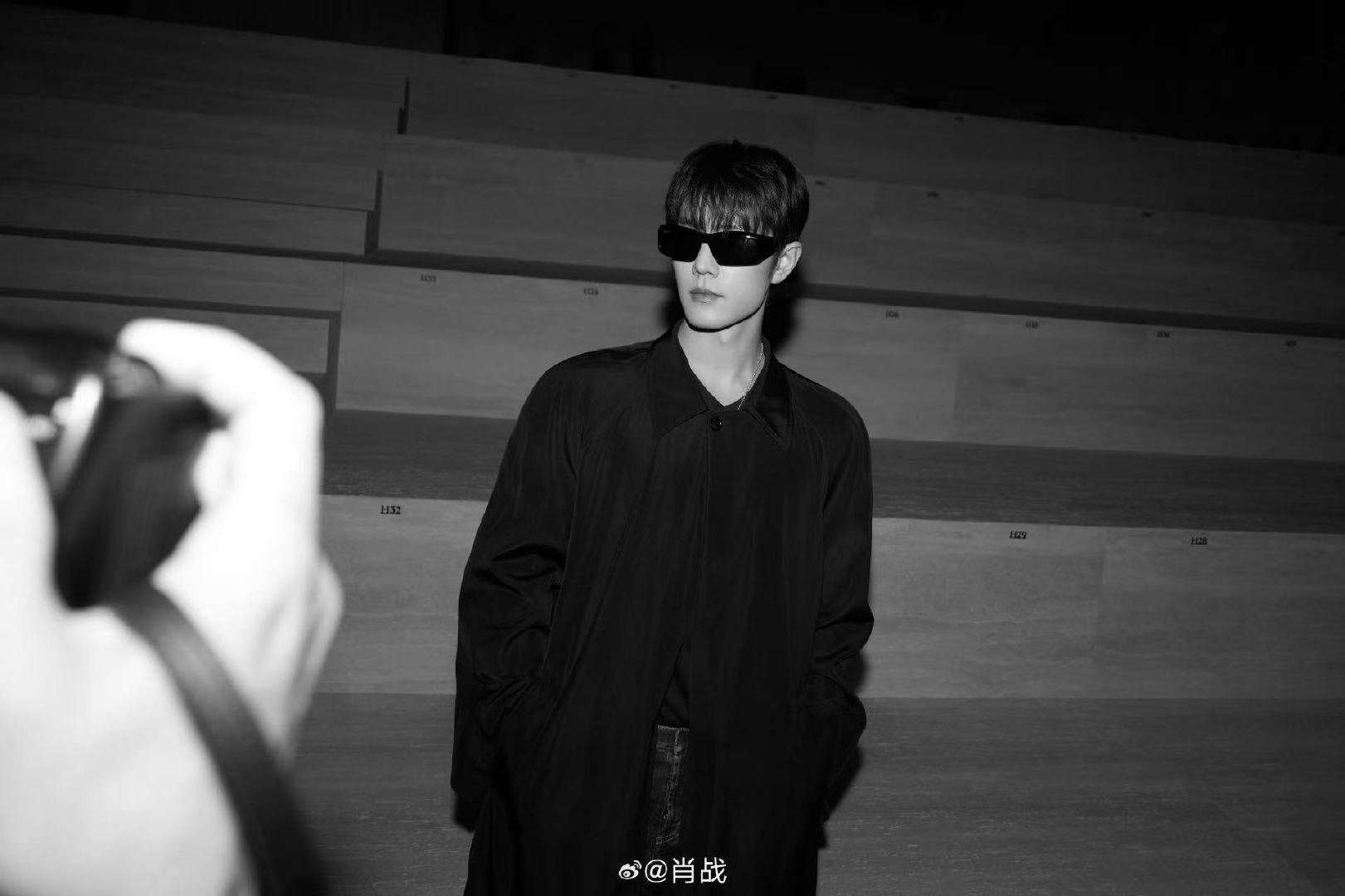 肖战gucci大秀现场图肖战晒gucci大秀现场图 肖战gucci大秀现场图 