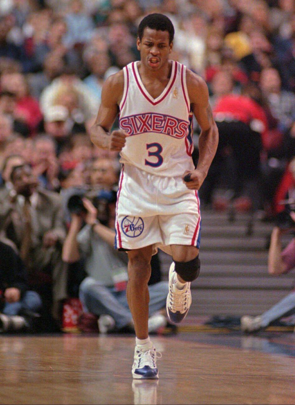 Allen Iverson 较劲的新秀艾弗森
