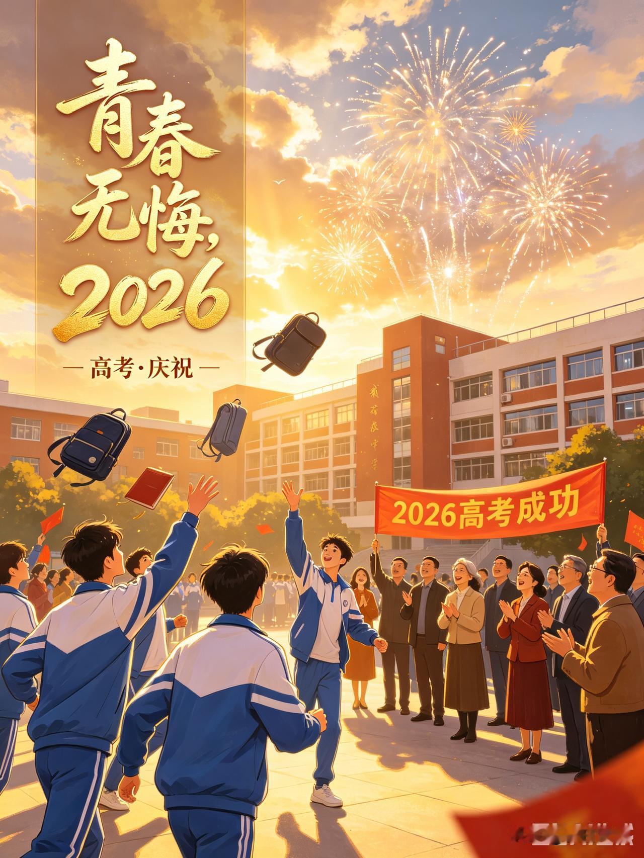 高考结束后，家长该不该隆重迎接孩子并大张旗鼓举行仪式纪念呢？我们两口子都觉得没必