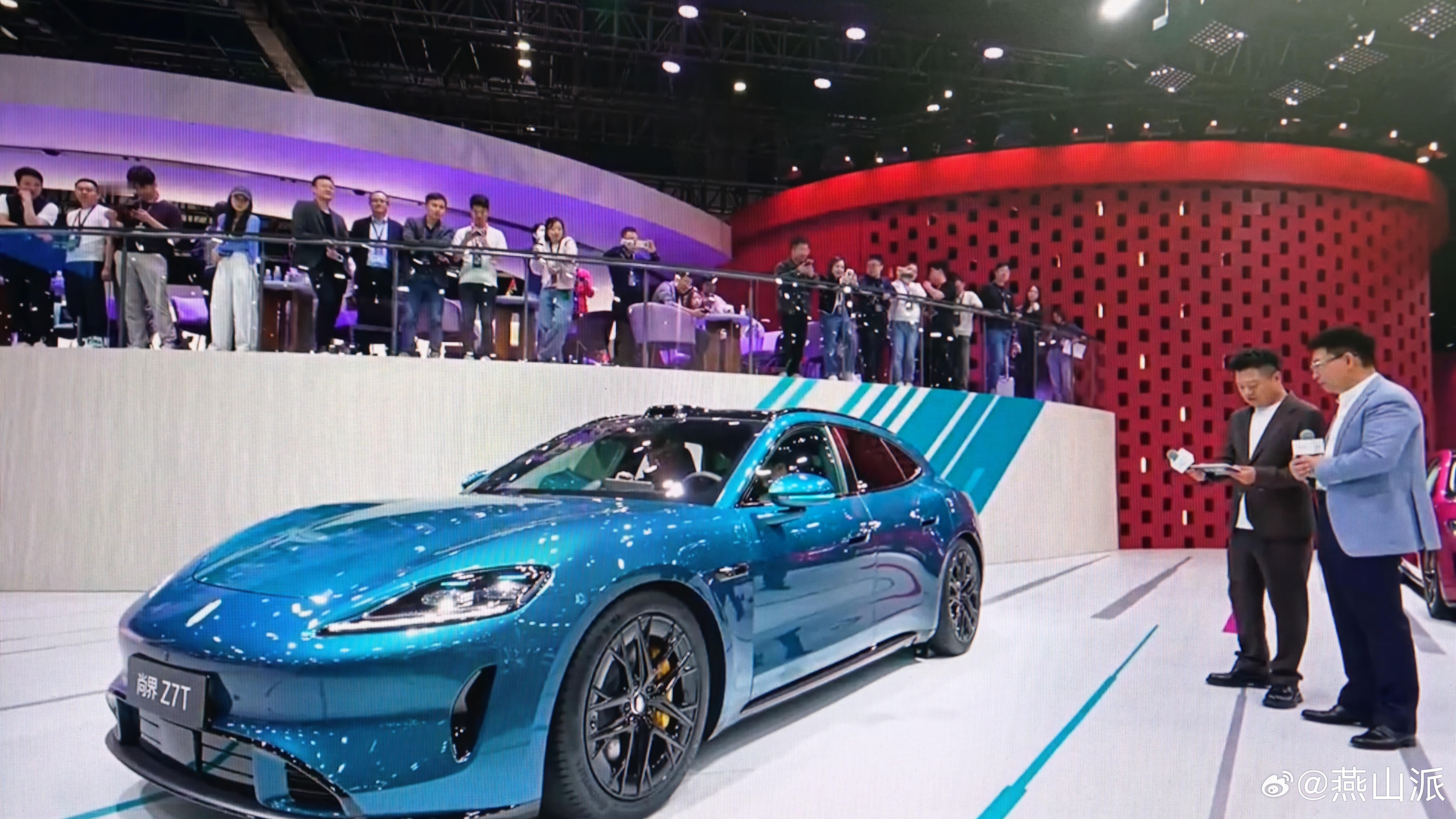 我的尚界Z7系列车主朋友们车是颜值担当，车主也都是颜值担当 