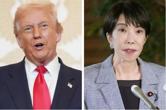 高市早苗与特朗普在1月2日晚通了电话，她特别强调说，祝贺美国建国“二百五”，日本