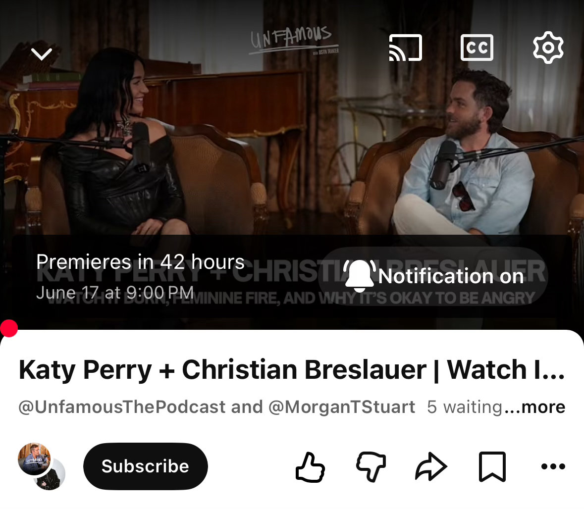 Katy Perry在预告中谈起新歌“Watch It Burn”：“在Watc