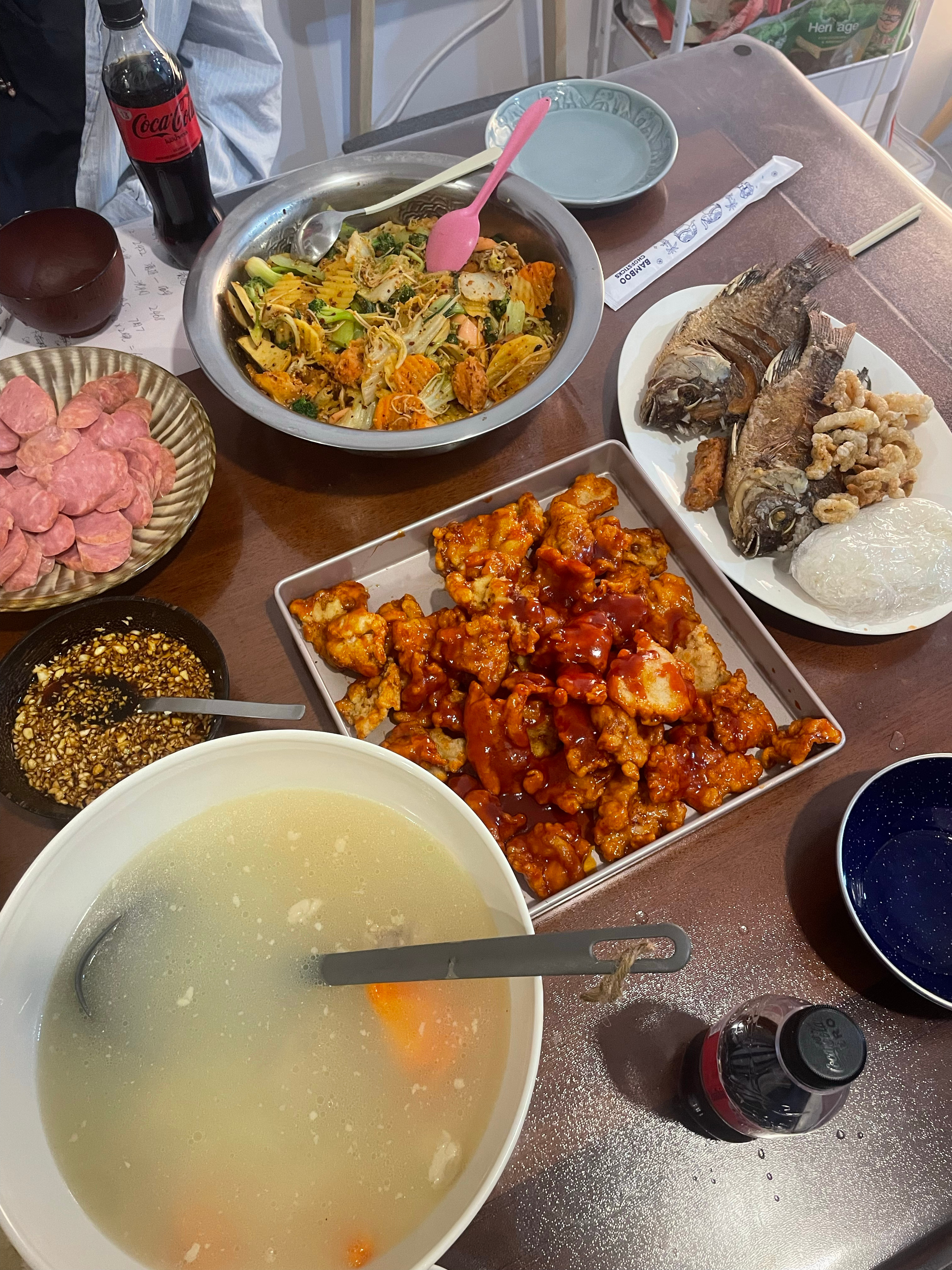 昨天吃的太好了(刚为啥删心里有数) 