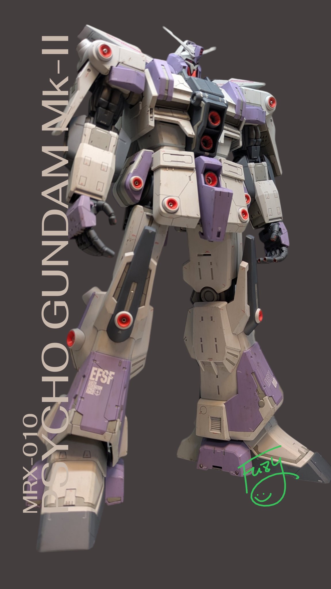 HGUC精神力高达MK-2（byフジィ）刊载于Model Graphix 6月号