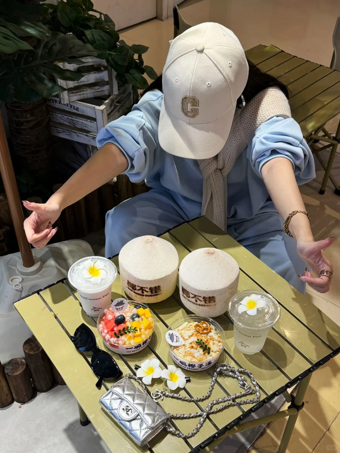 天津！！好好好漂亮的椰子碗🥥！！
