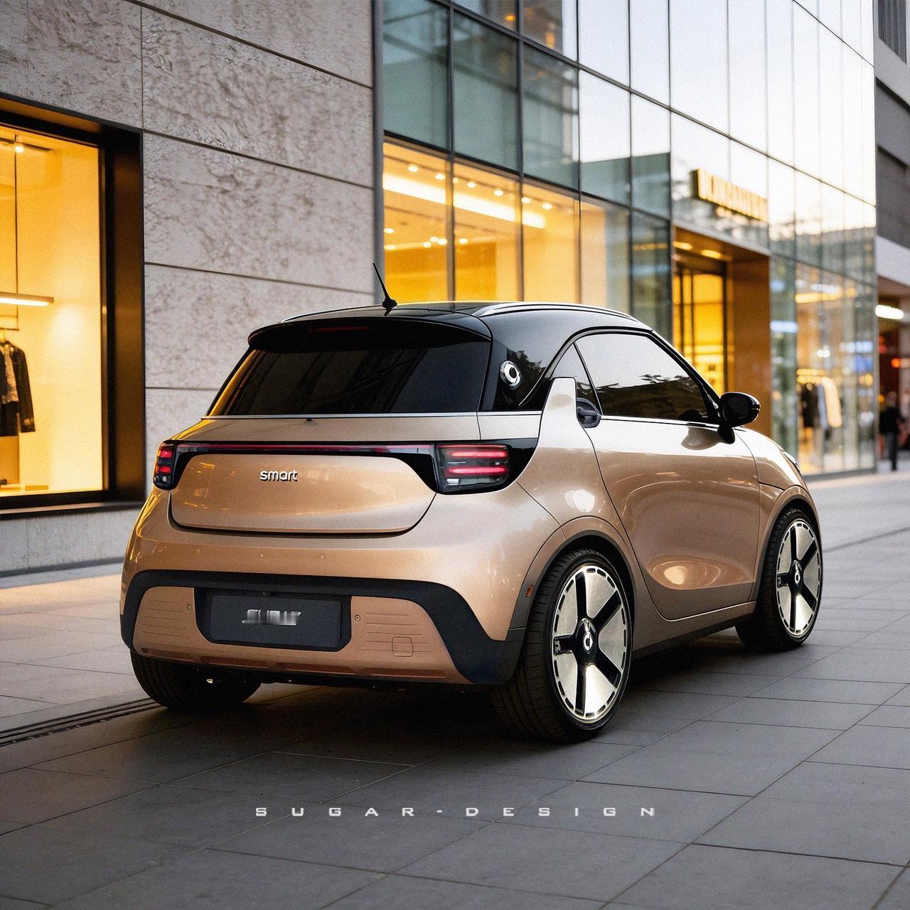 smart 2号新车预览！
在做了一堆大家伙之后，smart终于想起了自己的老本