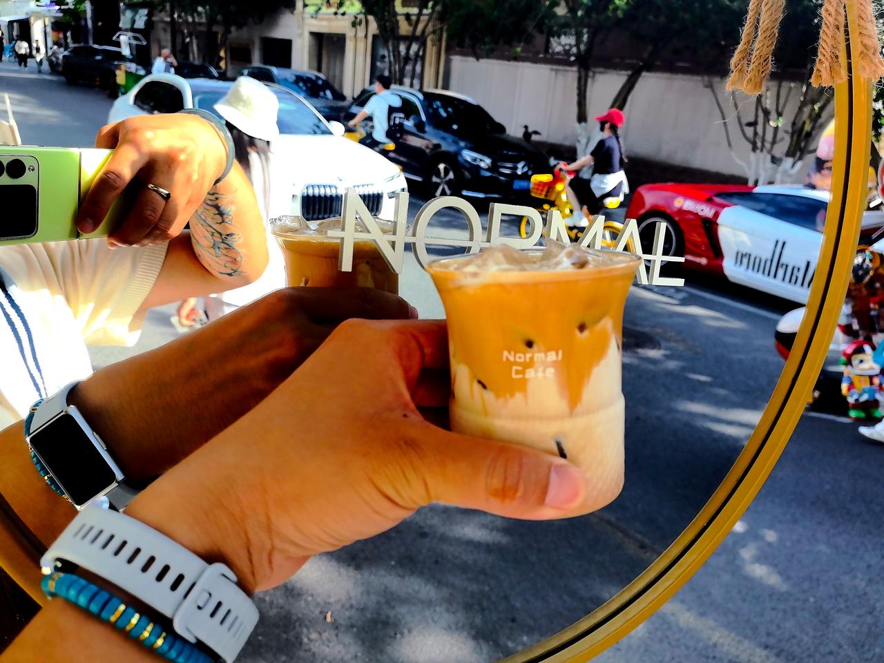 天津限定麻酱拿铁｜本地人都说地道，完全不黑暗✨
谁懂啊！NORMAL CAFE直