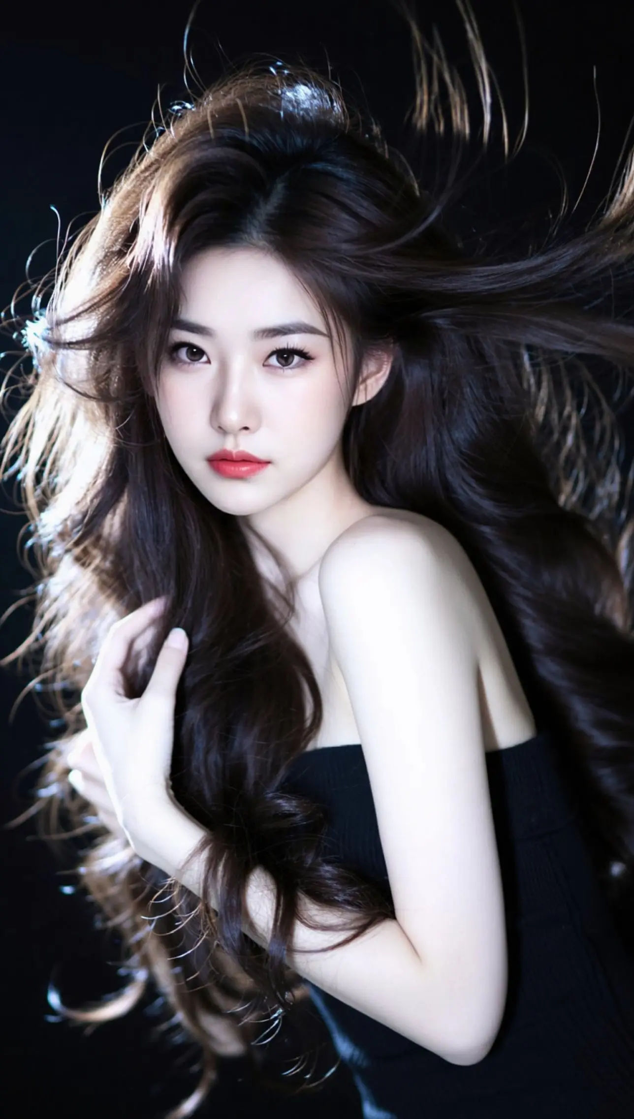 AI卷发氛围感写真 ai创作