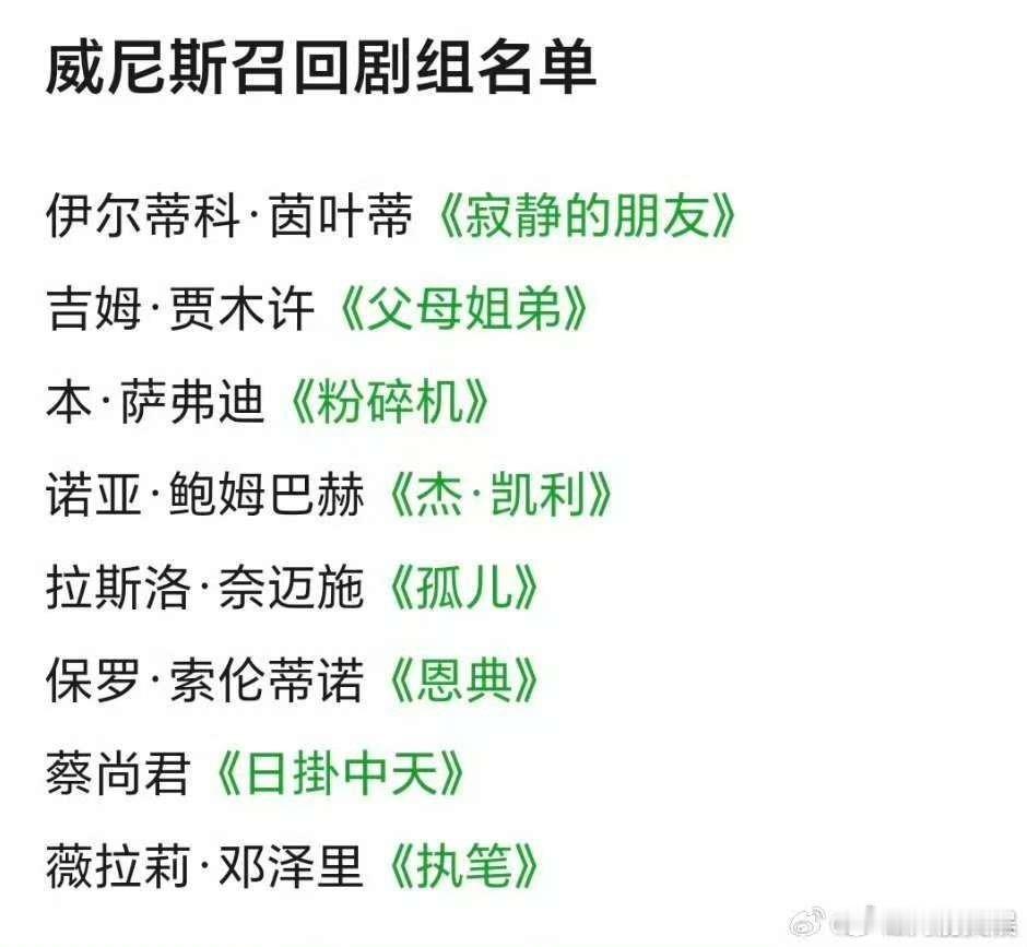 日掛中天威尼斯电影节召回威尼斯电影节召回名单威尼斯电影节召回名单，日掛中天威尼斯