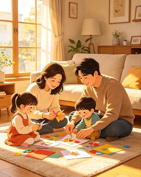 这种家庭养出的小孩一定很暖其实不是家里条件有多好，而是日常里藏着细碎的温柔。大人