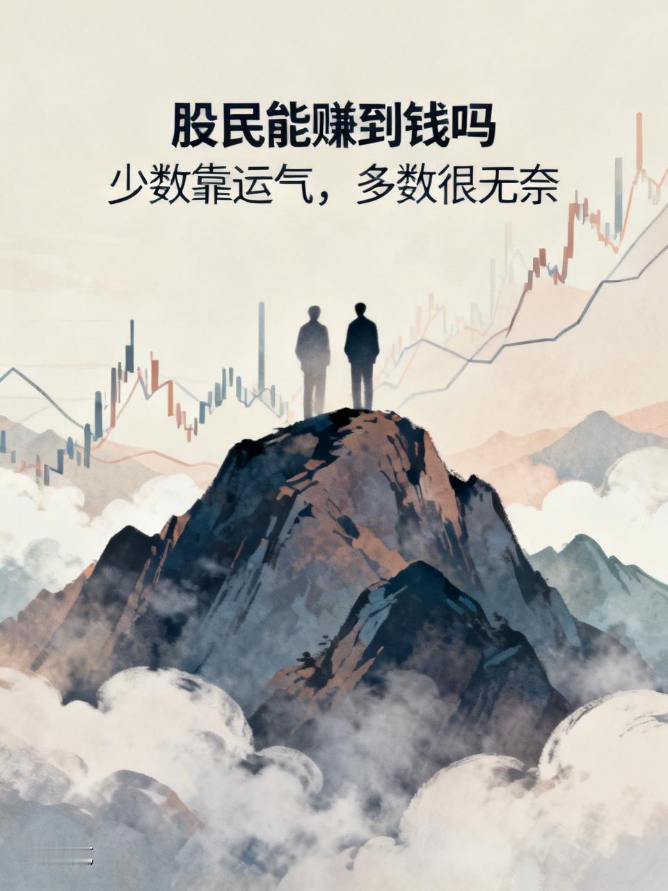 能赚钱。但不是靠投资，也不是靠买绩优股，更不是专家所说的长期持股，而是极少数股民
