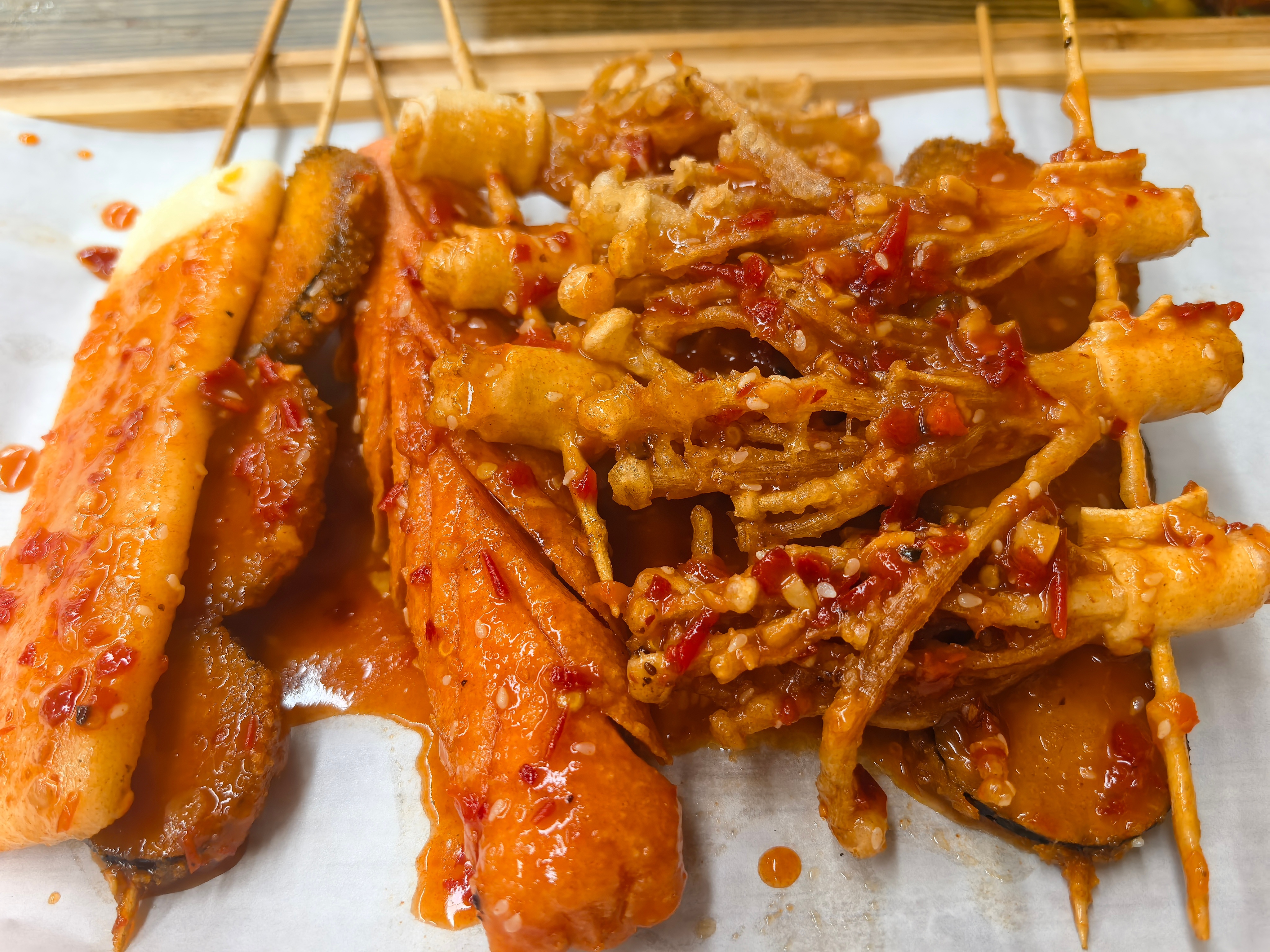 来大学城的夜市吃点🍢🍡 