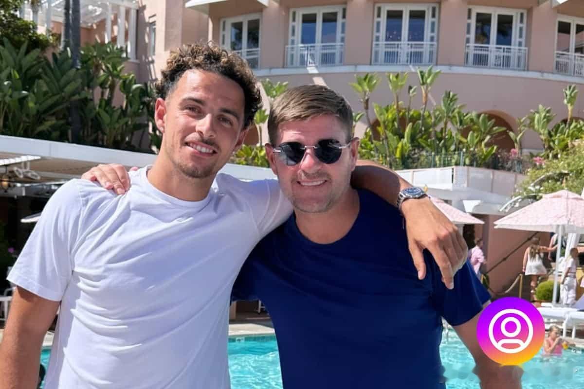 琼斯感谢杰拉德对他的影响：杰拉德显然是我职业生涯和人生中非常重要的人，我之所以说