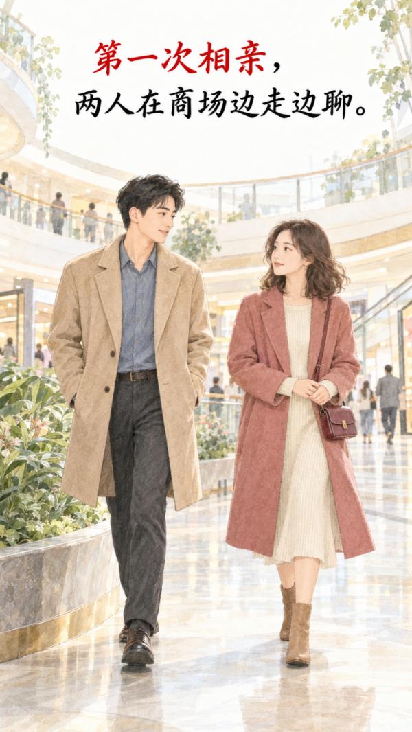 初次相亲逛商场，相亲女开口就要 4 万 5 的包，理由是 “以后要生孩子”。
