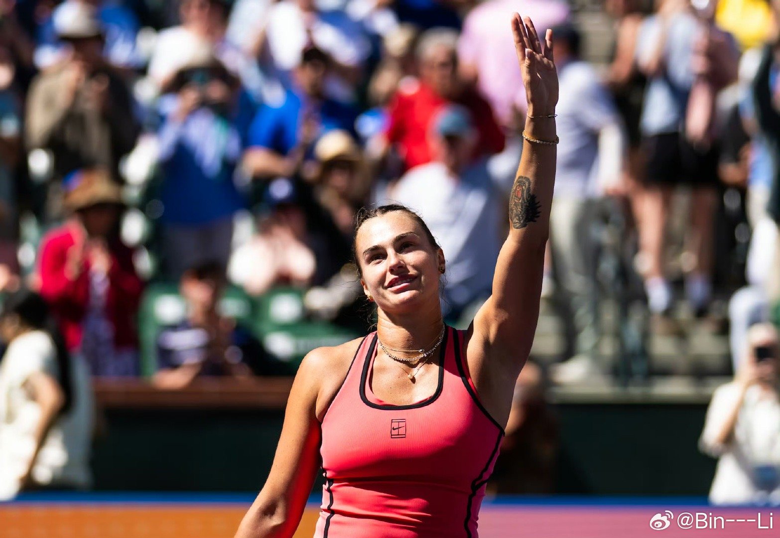 2026印第安维尔斯女单决赛 双巴大战交锋纪录8:7萨巴伦卡保持领先，最近两次交