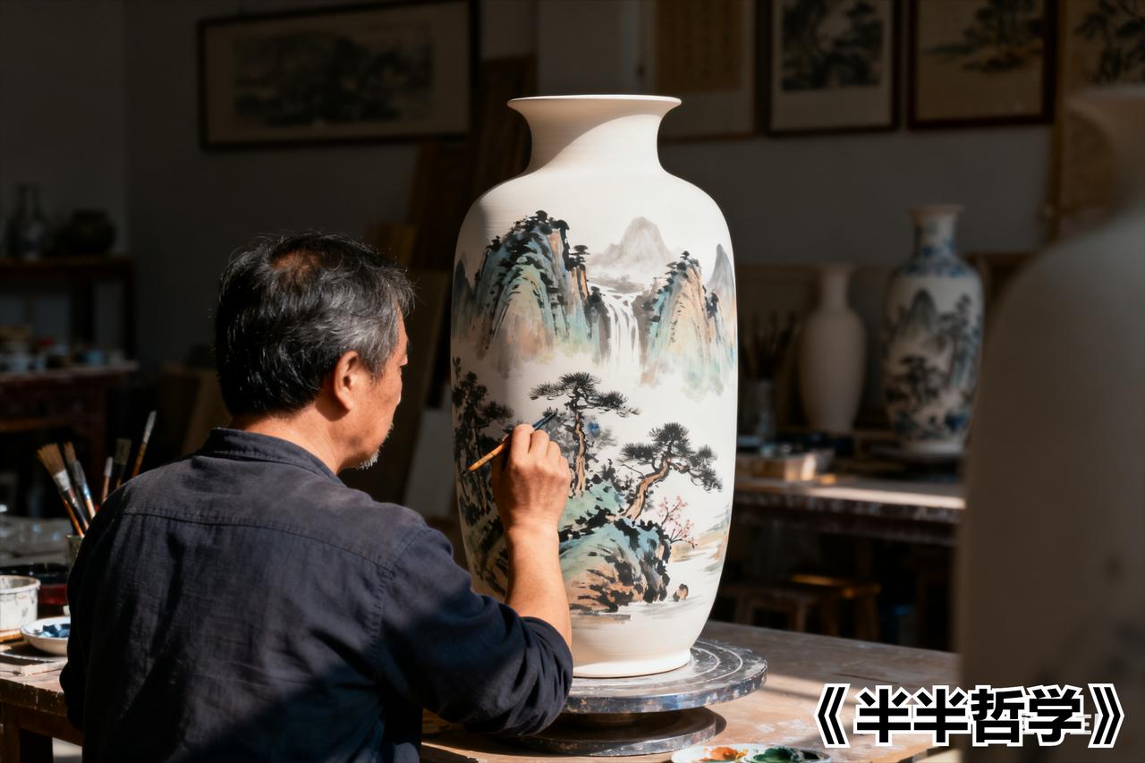 令人醍醐灌顶的话：
“擦屁股的最后一下，并不是你擦干净了，而是它的颜色，淡到你能