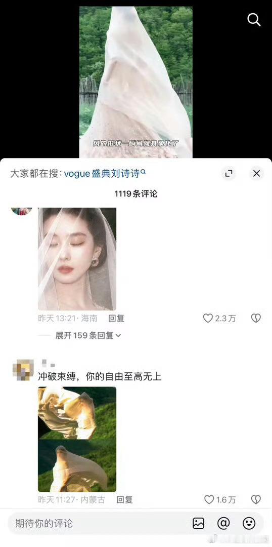 刘诗诗下沉市场刘诗诗vogue活动在下沉市场彻底出圈🔥晚宴现场更是vip拍照打