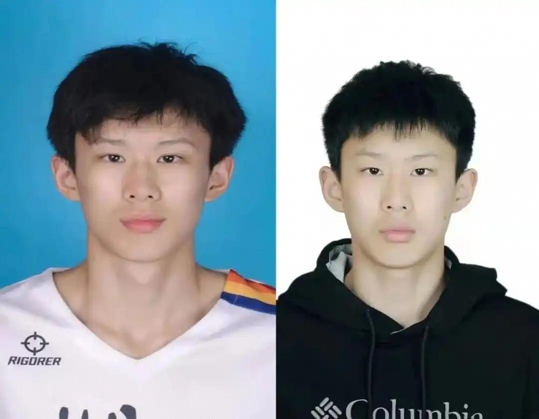 男篮国青球员年龄造假这事，聪明的网友说这件事要他调查都不用半小时，让两个人同时出