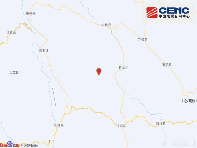 甘孜新龙5.4级地震【四川甘孜新龙发生5.4级地震】中国地震台网正式测定：10月