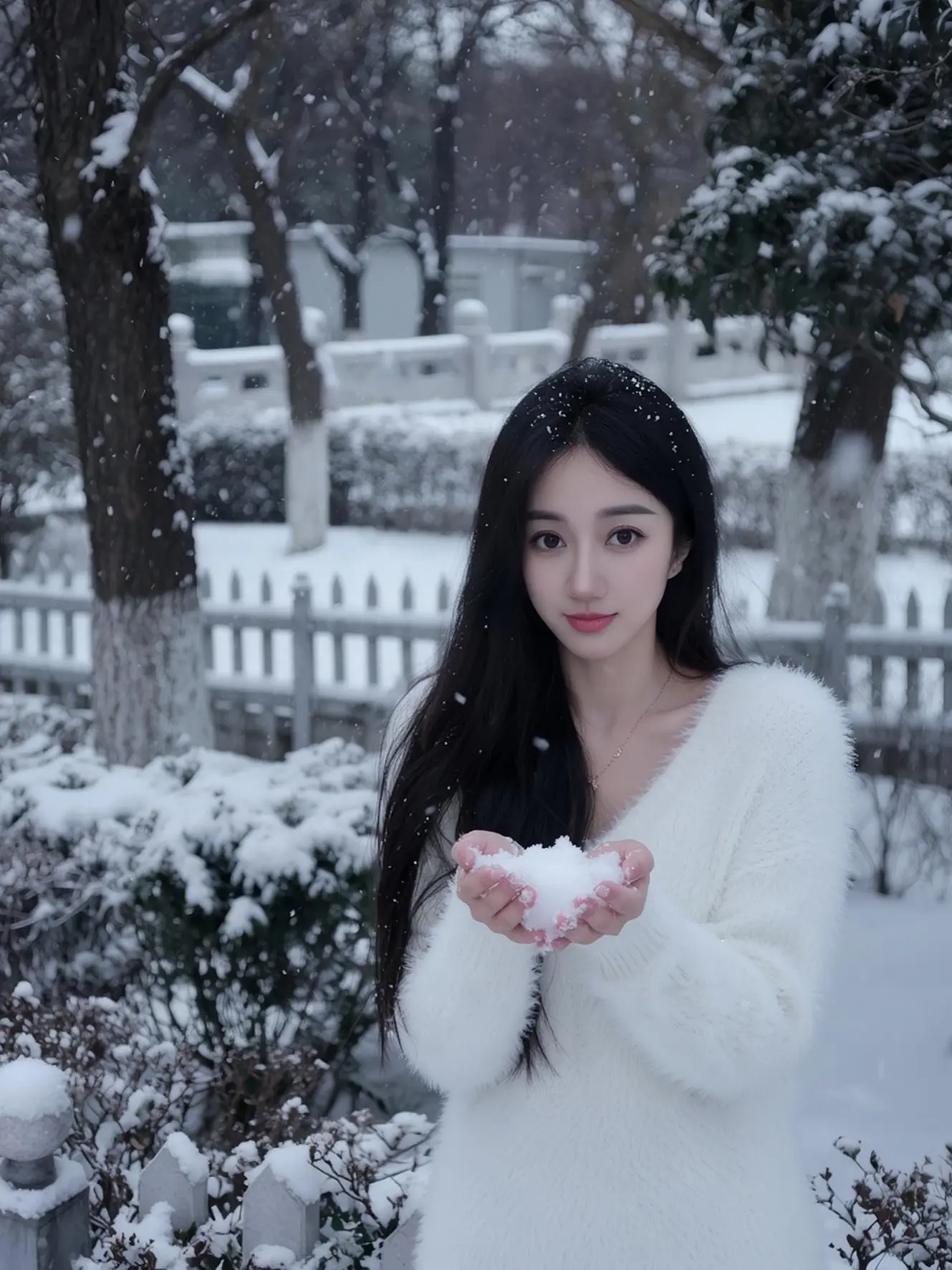 落雪无声，化雪无痕，像极了我们的人生，忽然回首，又是一年……岁月以相同...