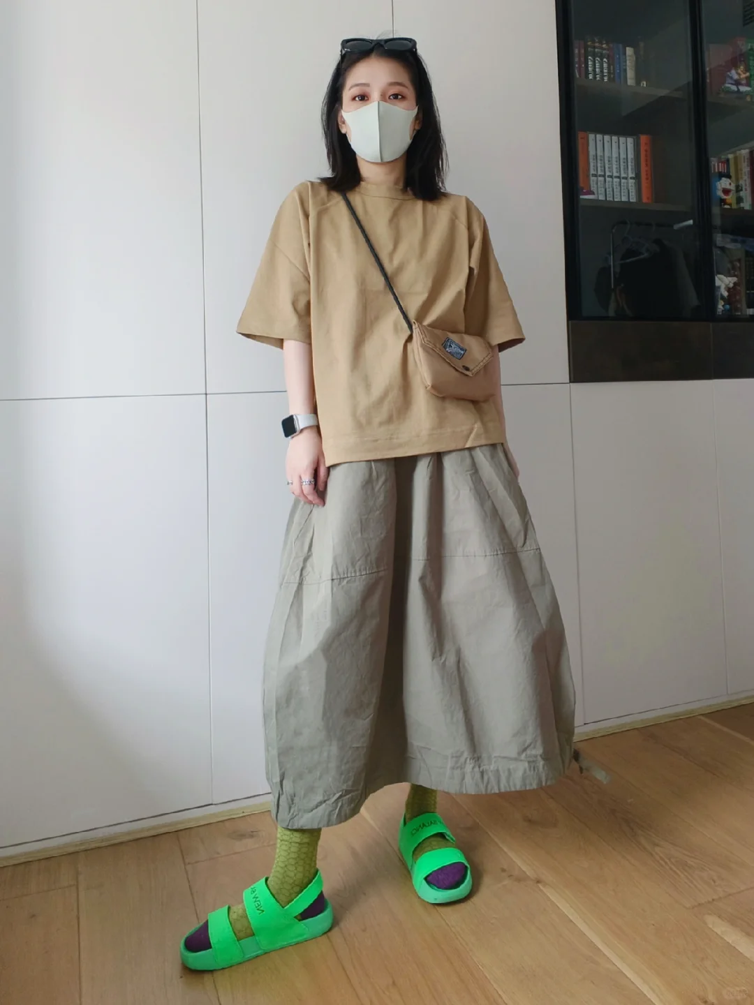 从头到脚，都是我喜欢的山系色调！