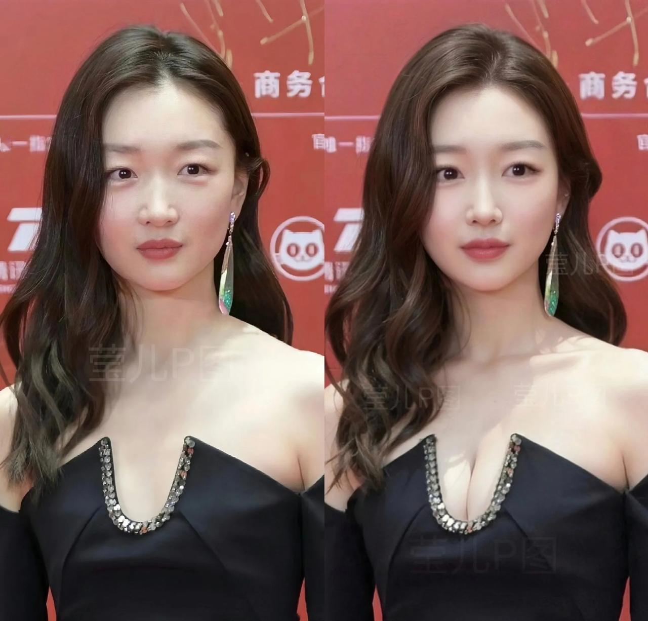 #冬日生活打卡季#
网友真是无孔不入，周冬雨竟然被P胸器！
话说周冬雨如果有这样