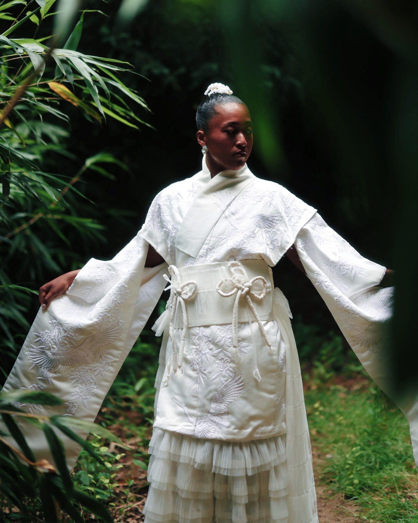 大阪直美的温网2026出场和服战袍👘 