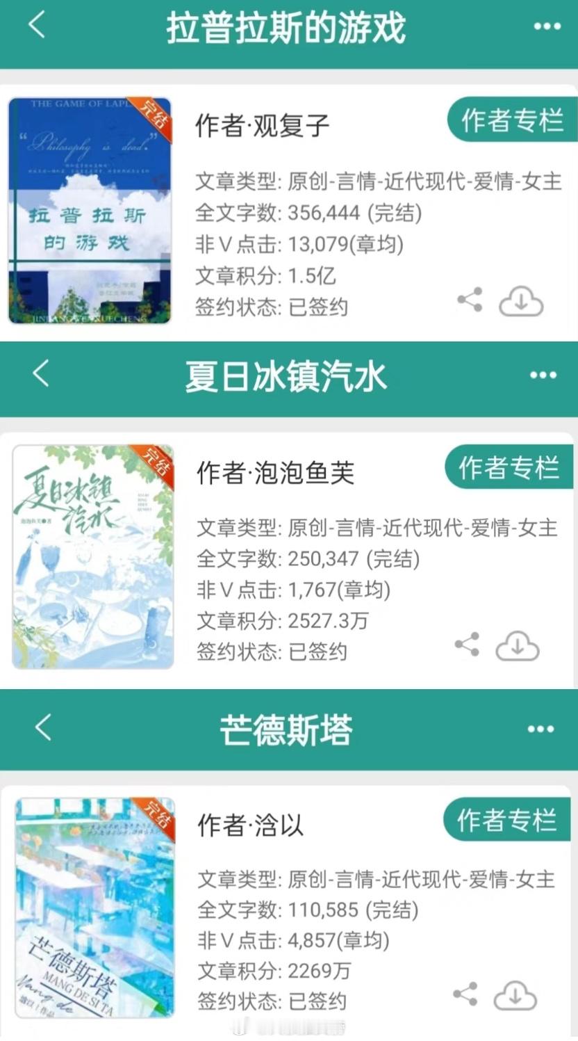 三篇文笔超好的小众校园文，又到了吃细糠的日子！我真的很喜欢第三本，写的很温柔很细