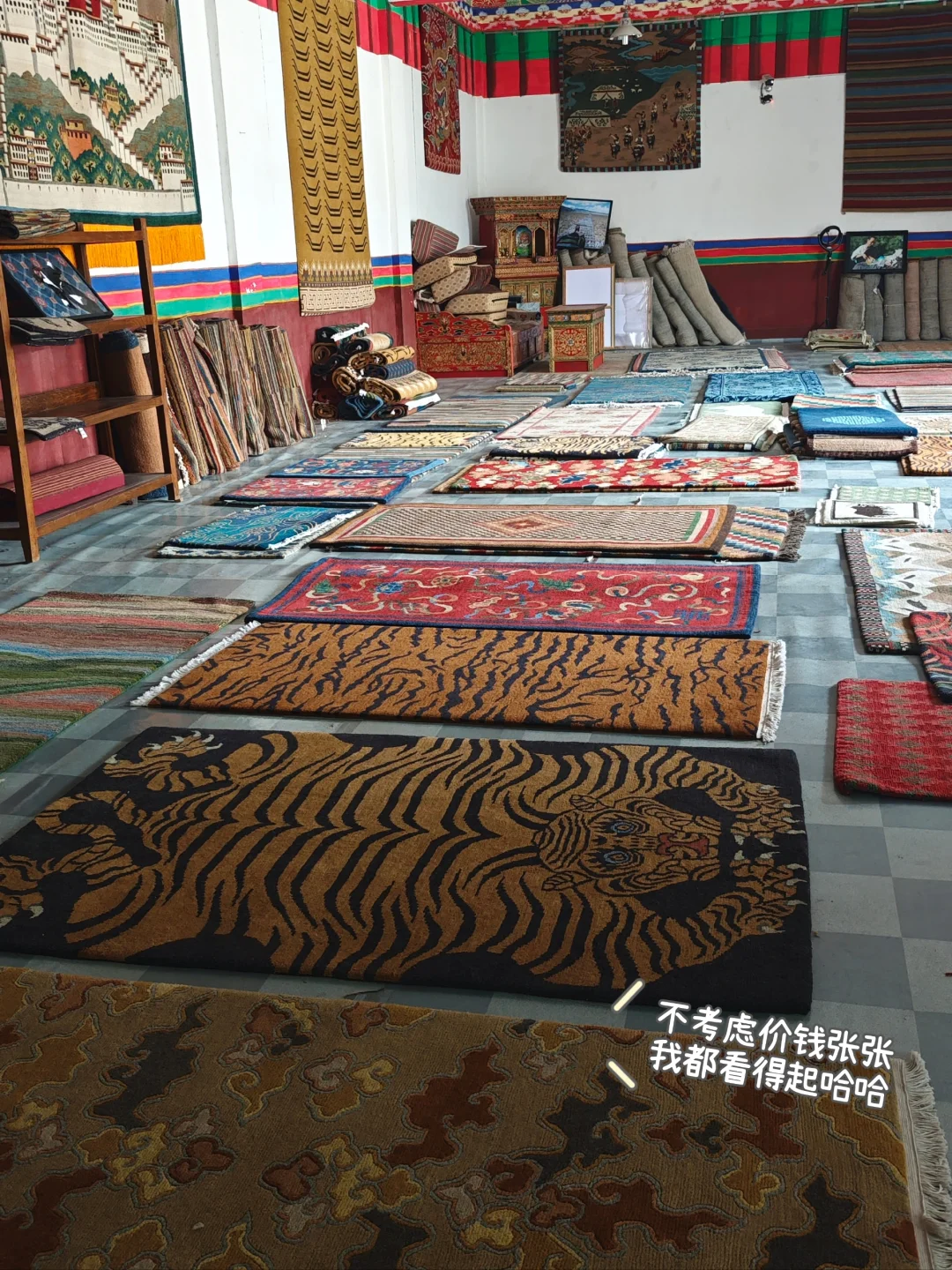 拉萨|时隔一年，又来这家手工藏毯厂逛一圈